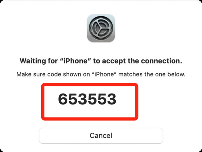 bluetooth iphone connection code