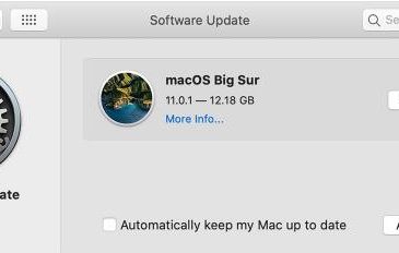 how to update macos