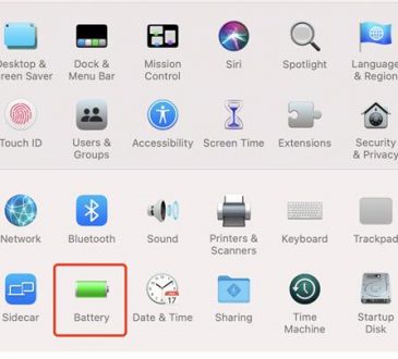 how to save battery on mac