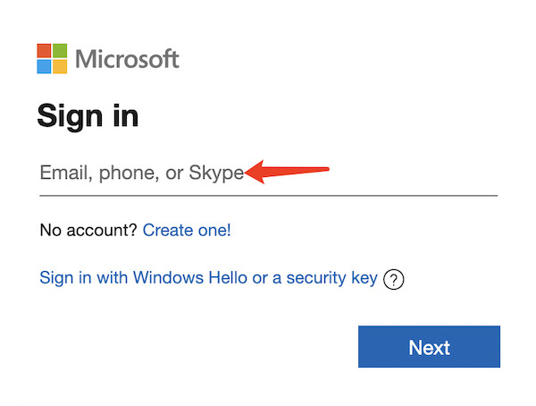 sign in outlook web version