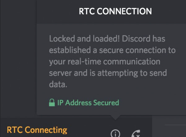 discord stuck on rtc connecting