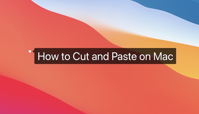 how to cut and paste files on mac