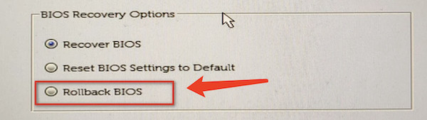 roll back bios