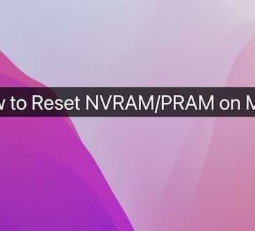 how to reset nvram pram mac