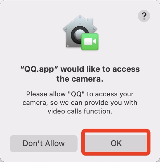 app access camera