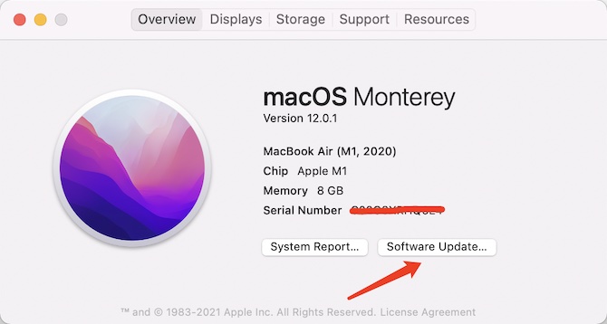 mac software update