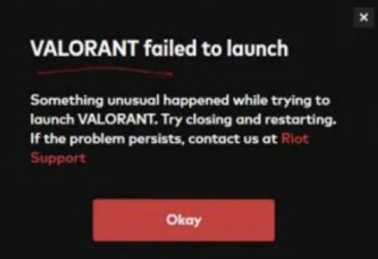 valorant not launching