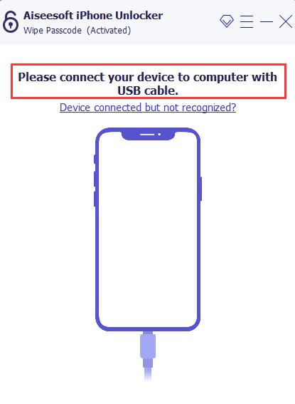 please connect your iphone to windows with a usb cable