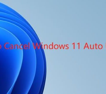 how to cancel windows 11 auto updates