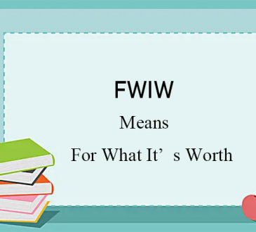 what does fwiw mean
