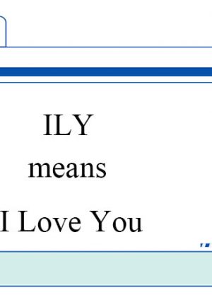 what does ily mean