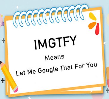 what does imgtfy mean