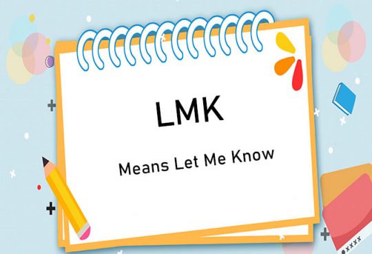 what does lmk mean
