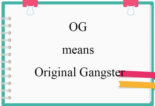 what does og mean