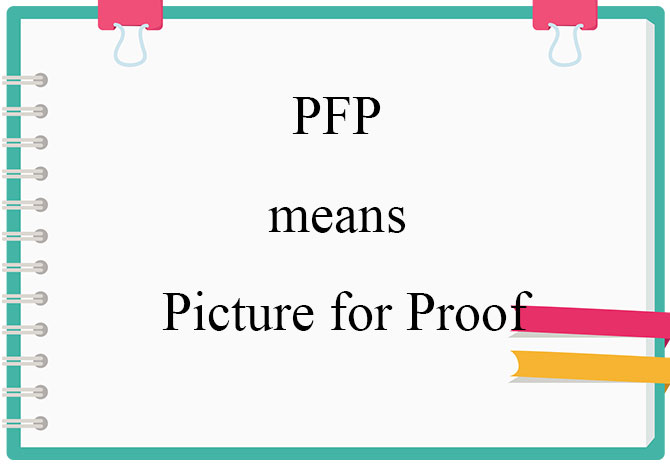 what does pfp mean