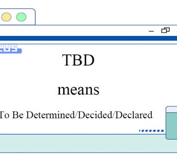 what does tbd mean