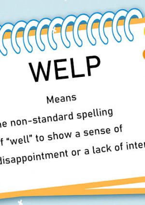 what does welp mean