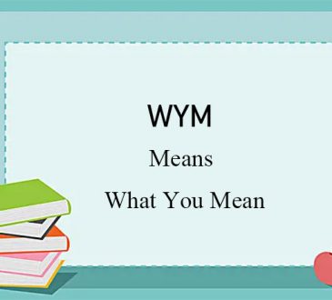 what does wym mean