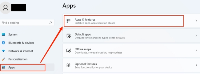 windows 11 apps features