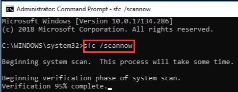 error code diver warzone run sfc scannow
