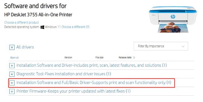 hp 3755 driver click installation software and full