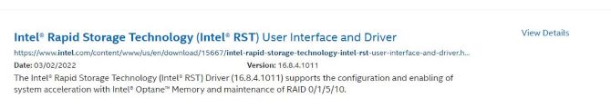 intel rapid storage technology driver download windows 8