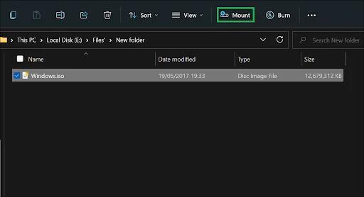 media driver missing double click mount