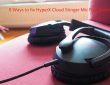 hyperx cloud stinger microphone not working