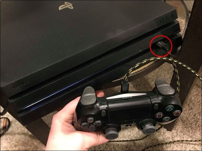 reconnect the ps4 controller