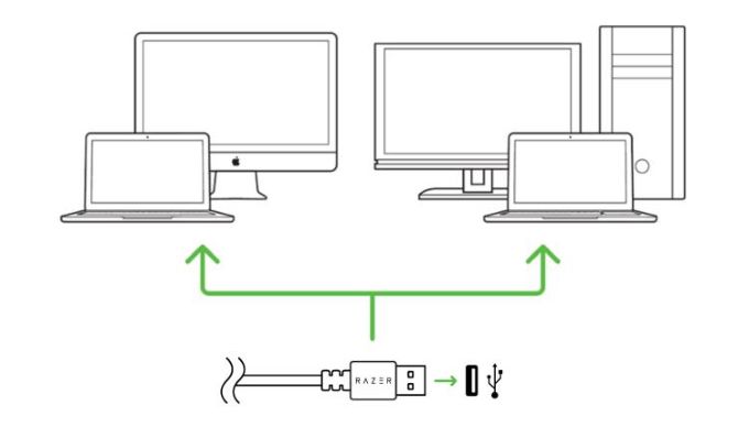 check the razer keyboard connection