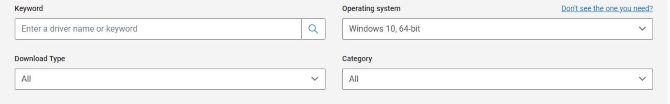 dell latitude 5420 drivers four categories