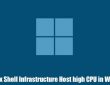 shell infrastructure host high cpu home page