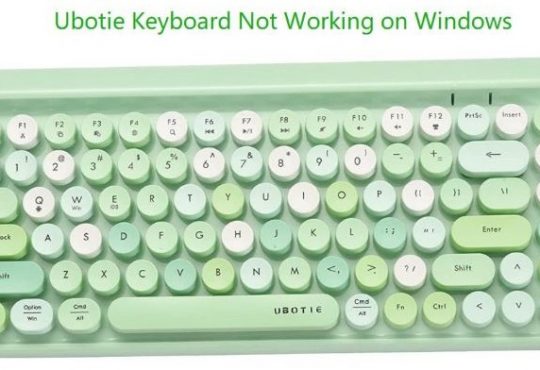 ubotie keyboard not working