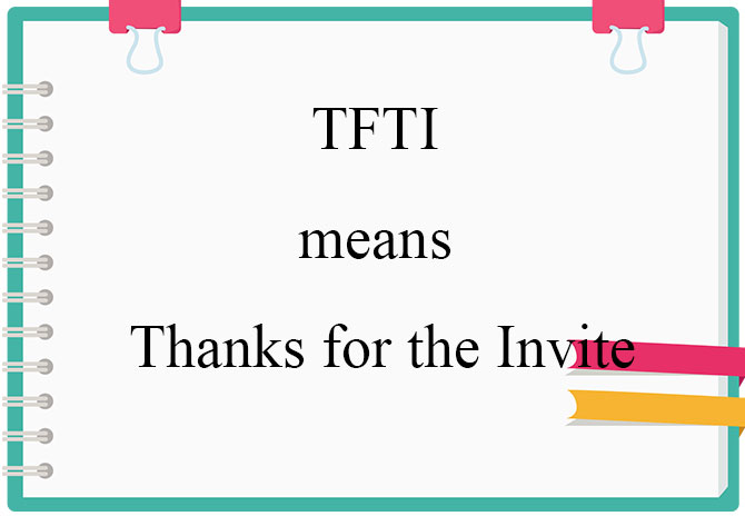 what does tfti mean