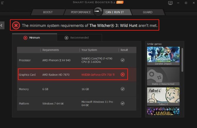 the witcher 3 wild hunt system requirements minimum system