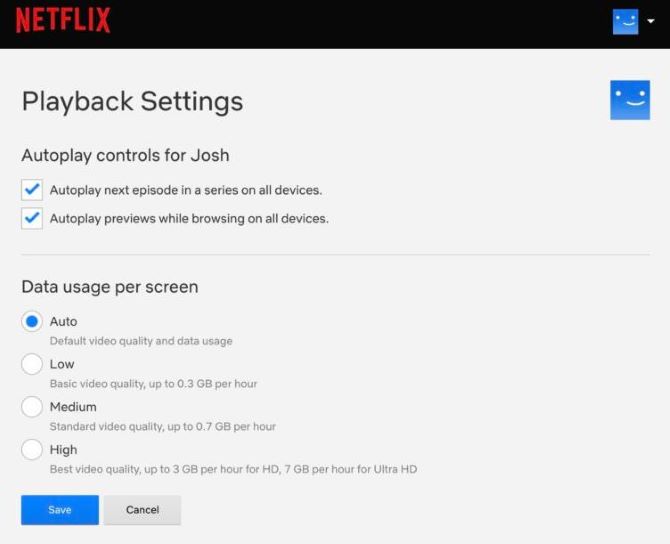 adjust streaming quality netflix browser