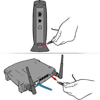 check your device smart tv unplug router