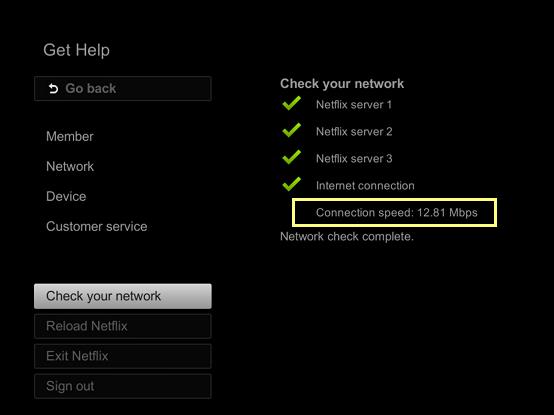 check your internet connection get help check your network