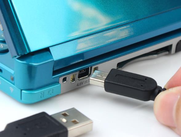 connect 3ds to pc usb cable