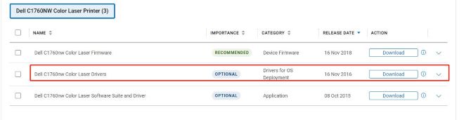 dell c1760nw driver download for windows