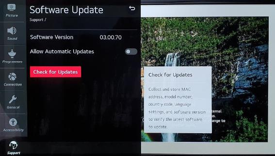 lg tv software update