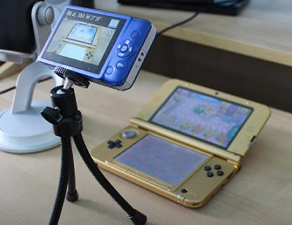 record nintendo 3ds gameplay without capture card using a tripod