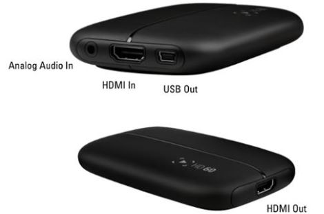 record switch gameplay with capture card hdmi out