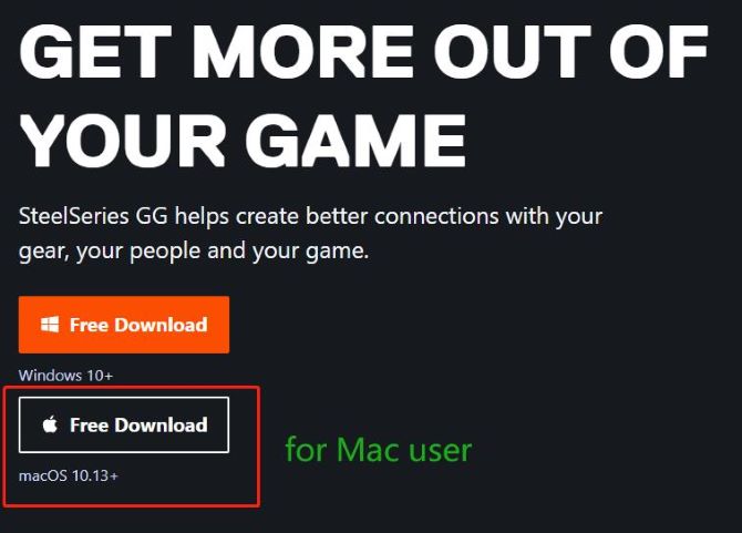 download steelseries gg for mac