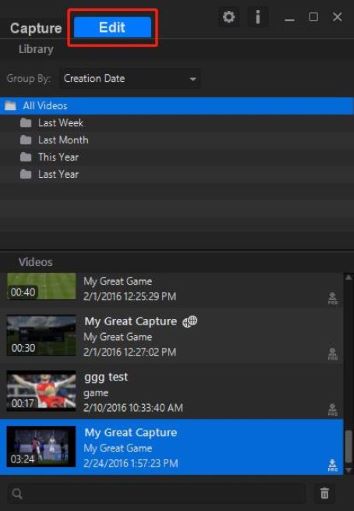 edit recorded video with elgato hd60
