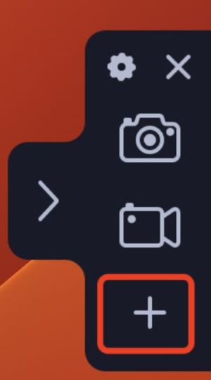 movavi screen recorder mac select plus icon