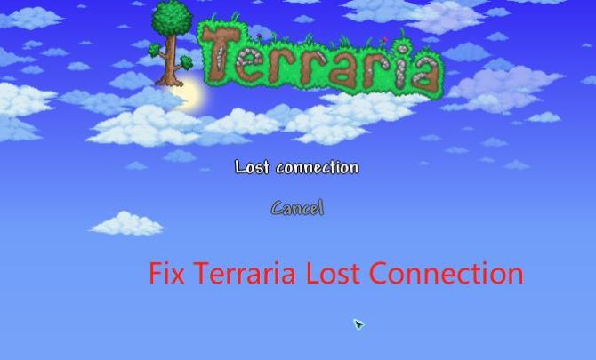 terraria lost connection