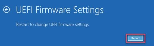 uefi firmware settings restart