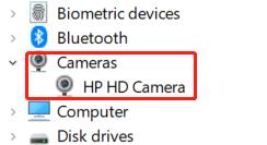 hp hd camera