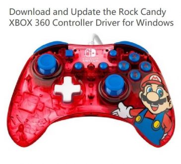 rock candy controller driver home page